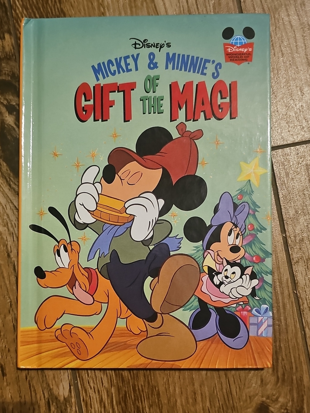 Disney Mickey & Minnie's Gift of the Magi Hardcover Book - Green & Multicolor